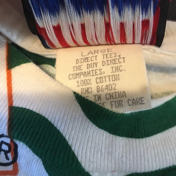 Vintage Magic Johnson T’s Miami Hurricanes AOP - Picture 4 of 5